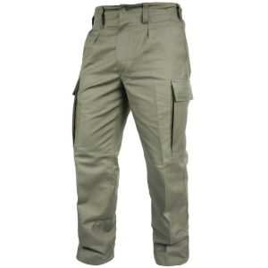 Genuine GERMAN ARMY ISSUE MOLESKIN OD PANTS field combat BW olive trousers NEW