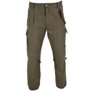 Original Italian army combat trousers BDU field troop work uniform pants OD